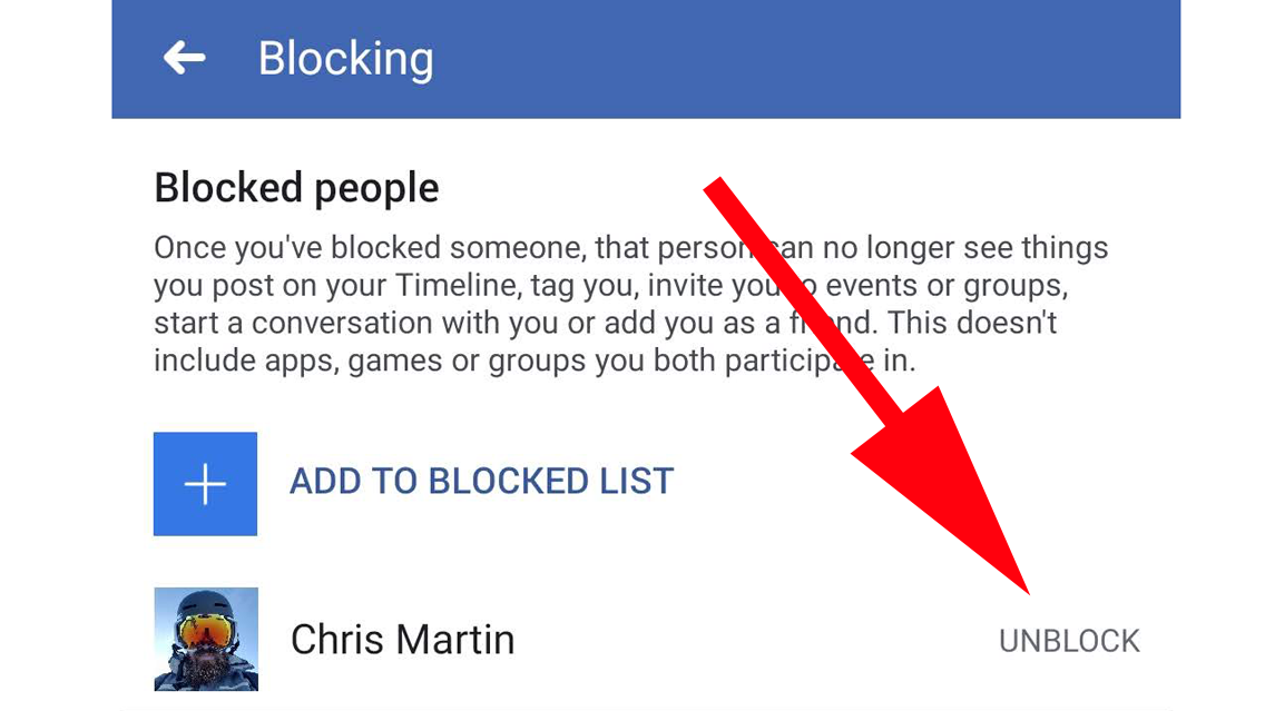 facebook賬戶解封