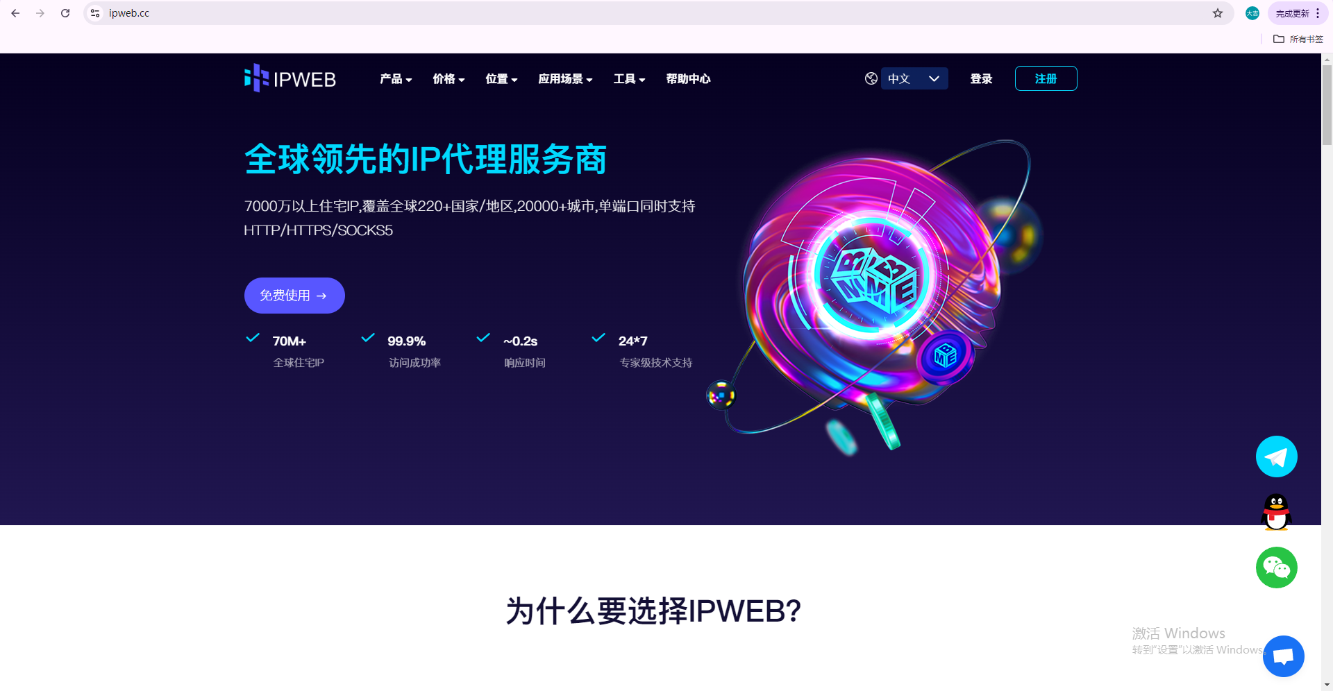 ipweb&比特瀏覽器