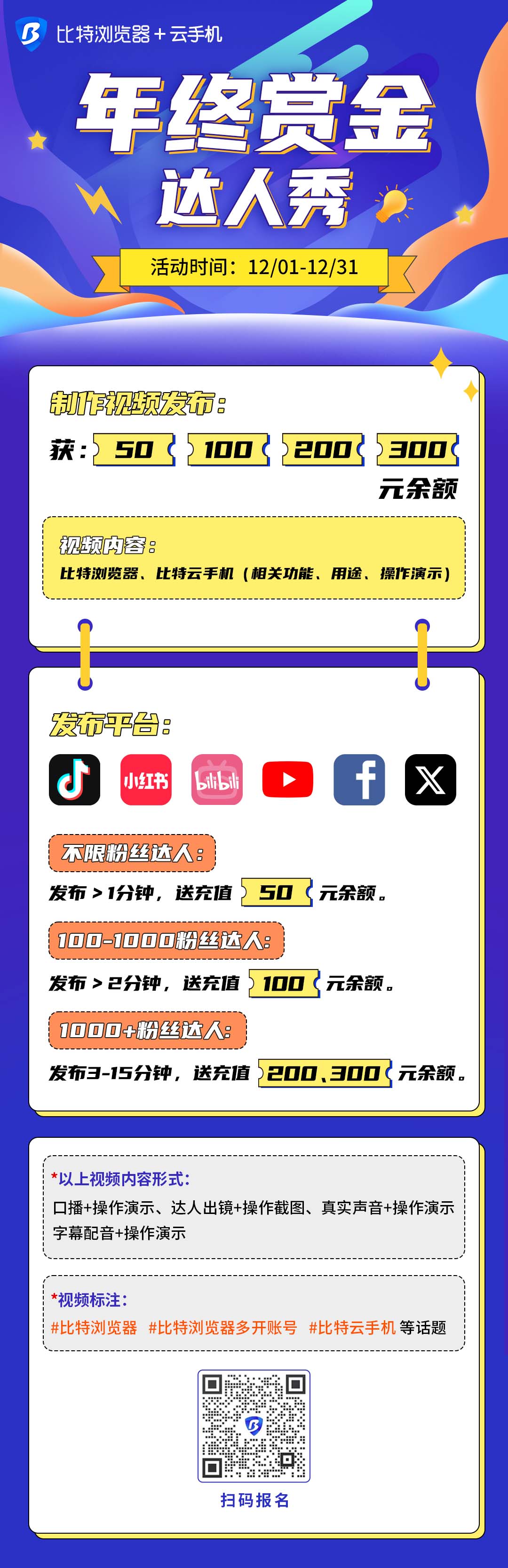 比特瀏覽器—年終賞金達(dá)人秀