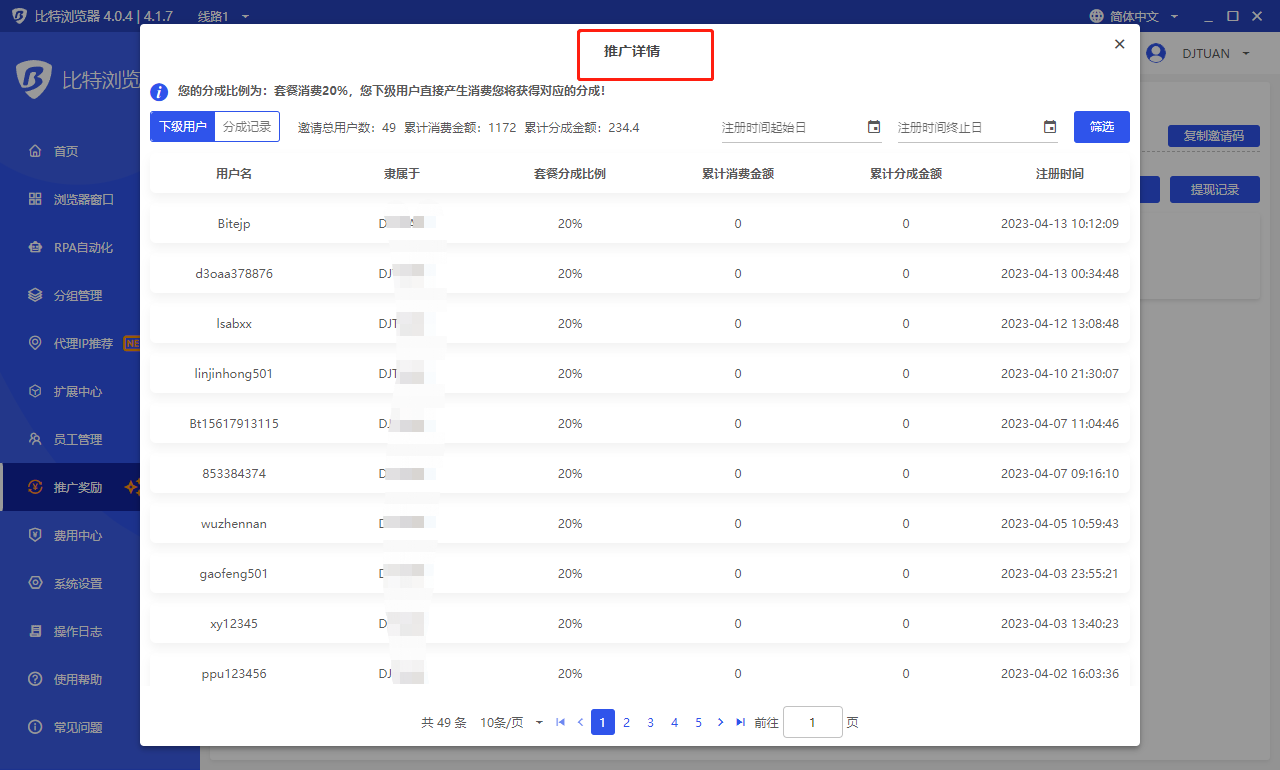 比特指紋瀏覽器